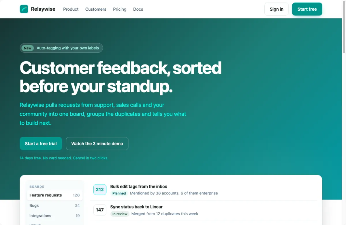 Recolor's landing page sample repainted in the Reef palette
